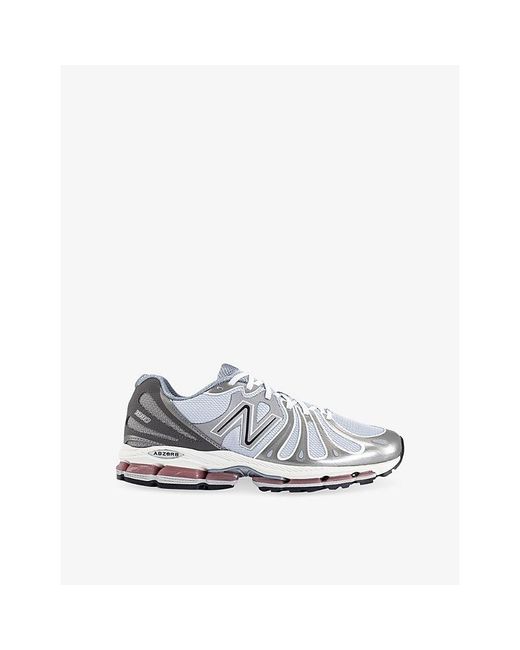 New Balance White Abzorb 1890 Mesh Trainers for men