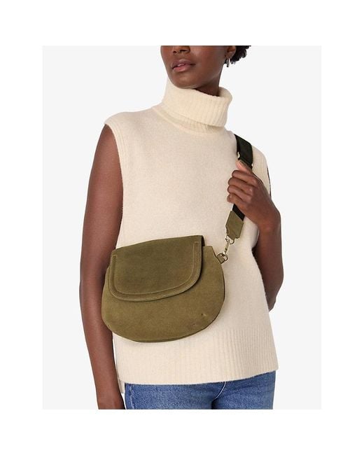 Whistles Multicolor Nala Suede Cross-Body Bag