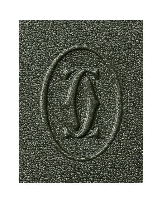 Cartier Green Must De 4Cc Leather Card Holder