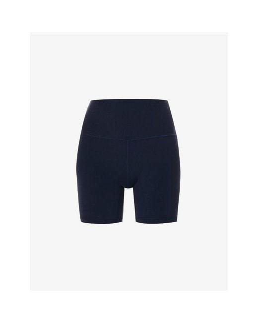 lululemon athletica Blue Align High-Rise Stretch-Jersey Shorts