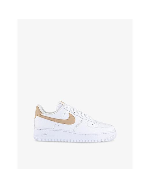 Nike White Air Force 1 '07 Leather Trainers