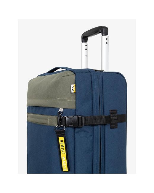 Eastpak Blue Transit'r Small Woven Suitcase