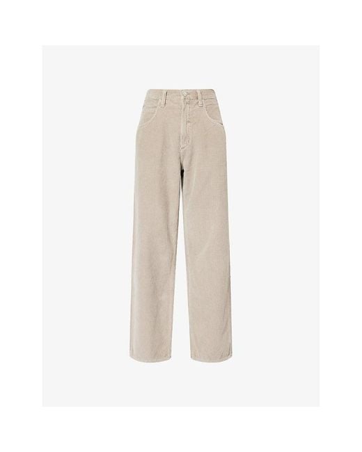 Agolde Natural Fusion Baggy Tapered-Leg Denim Jeans for men
