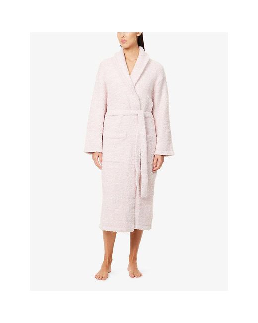 Barefoot Dreams Pink Cozychic Fleece Robe