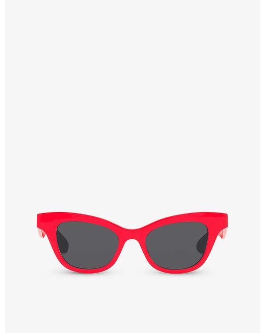 Dita Eyewear Red Am0381s Cat-eye Acetate Sunglasses