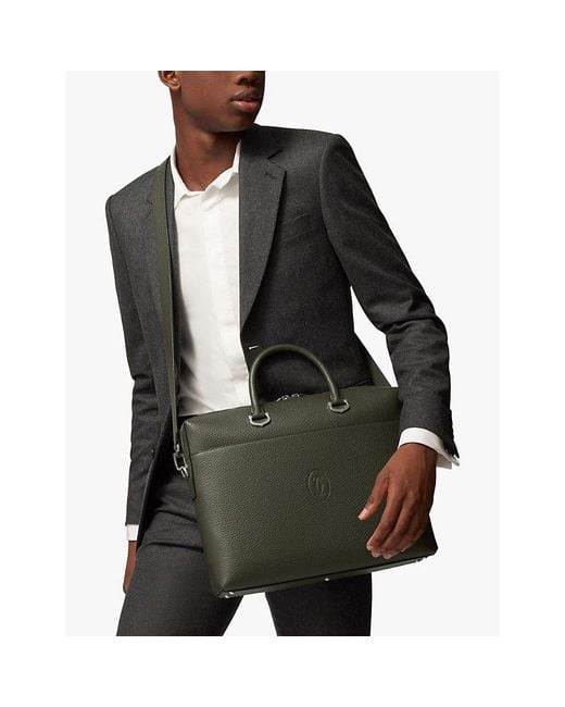 Cartier Green Must De Small Leather Document Holder for men
