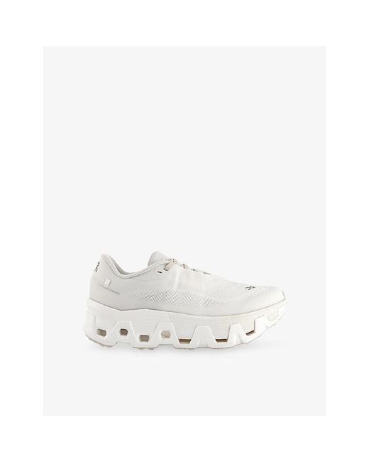 On Shoes White Cloudmster Hyper Mesh Trainers