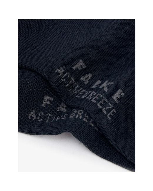 Falke Blue Active Breeze Stretch-Woven Socks