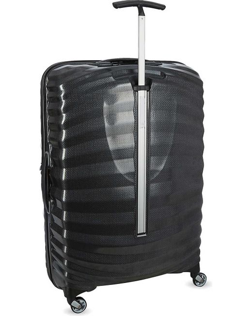 samsonite lite shock 75cm hard suitcase