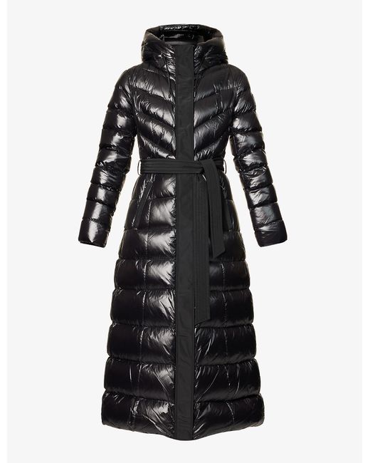 Mackage Calina Quilted Shell-down Coat in Black | Lyst