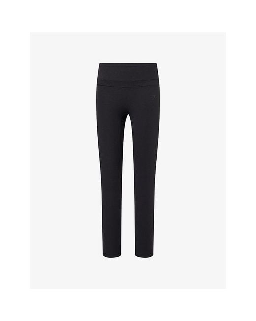 GYMSHARK Blue Whitney Regular High-Rise Gym Leggings