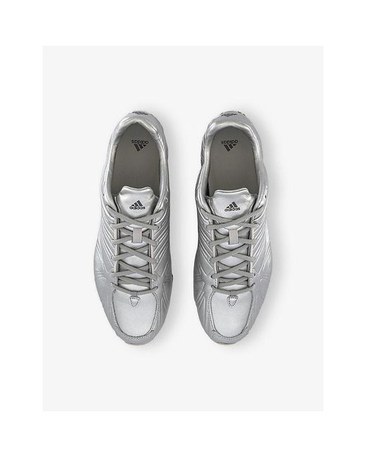 Adidas White Ghost Sprint Leather Trainers for men