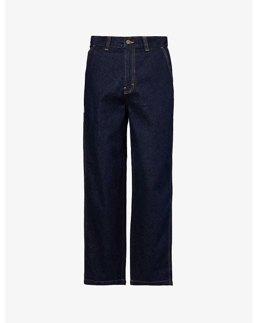 Dickies Blue Madison Straight-leg Mid-rise Denim Jeans for men