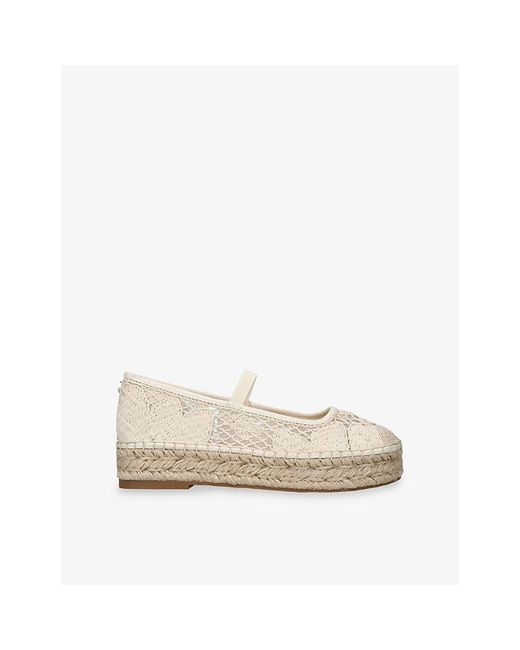 Steve Madden Natural Candi 1 Woven Espadrille Sandals