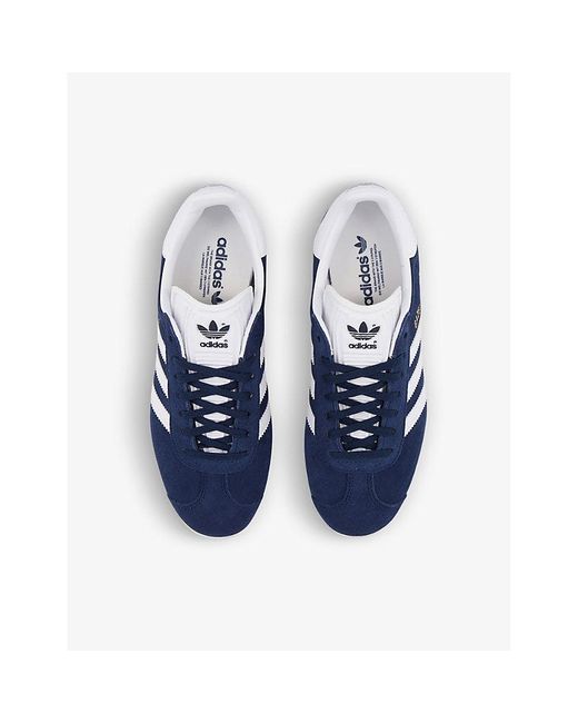 adidas Gazelle Suede Trainers in Blue for Men | Lyst
