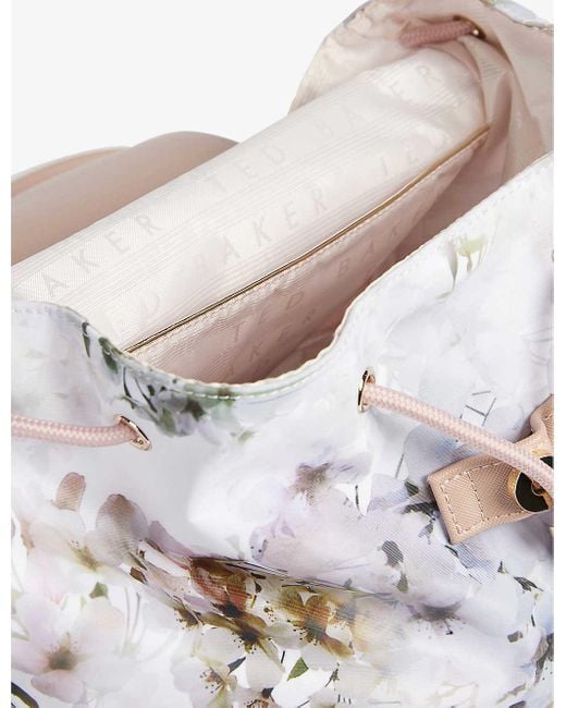 Ted baker nylon shop drawstring backpack