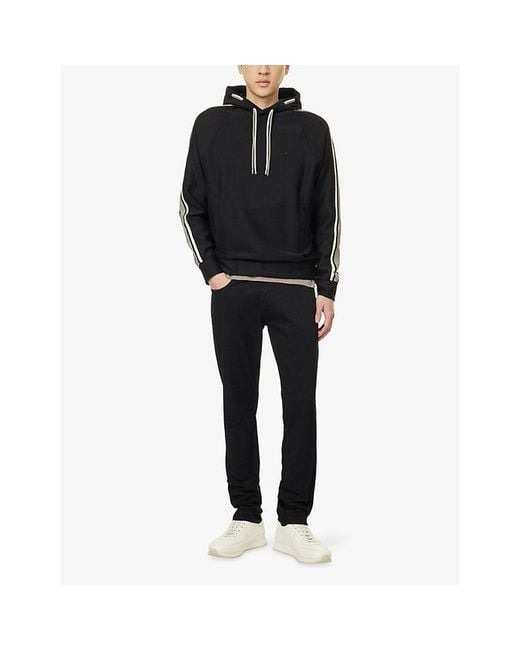 Emporio Armani Black J05 Regular-Fit Stretch-Denim Jeans for men