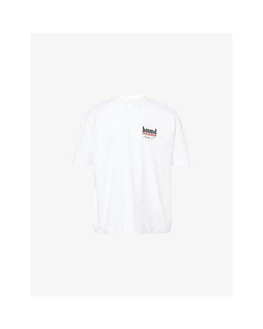 BOUND White Label Printed Cotton T-Shirt for men