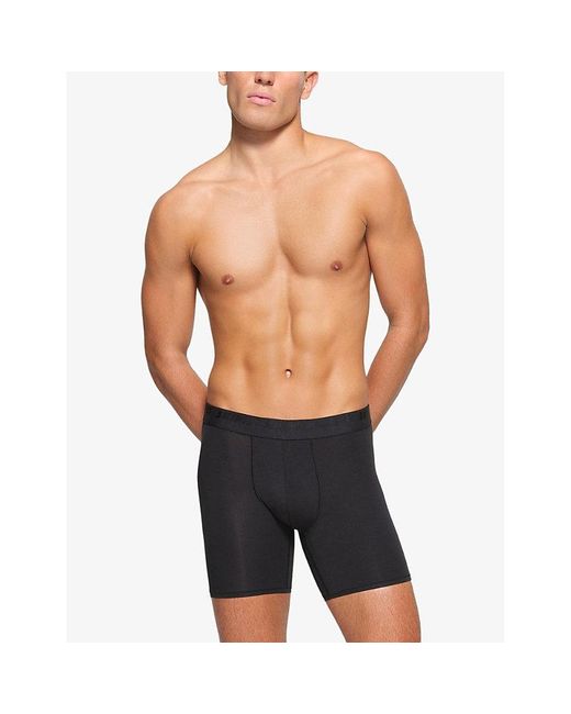 Skims Blue 3-Pack Boxer Brief 5" for men