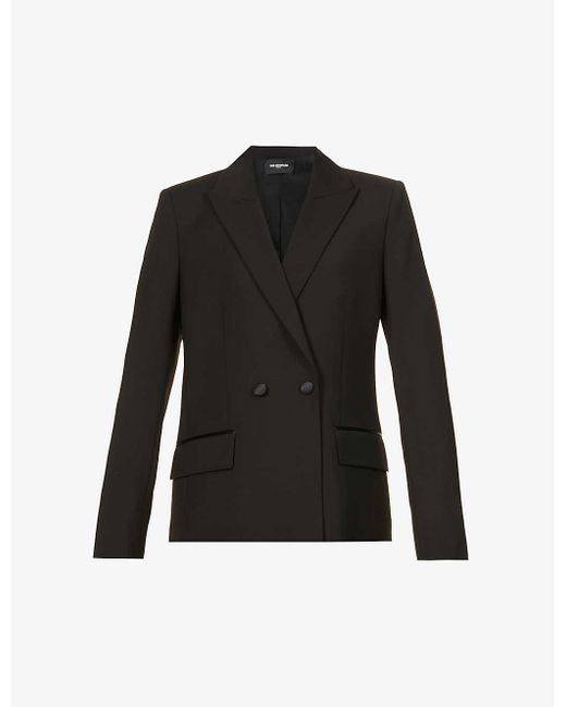 plain black blazer womens