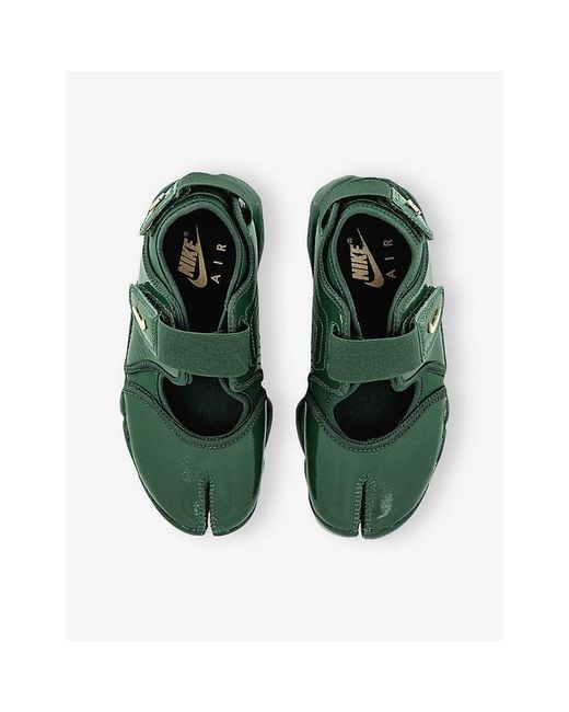 Nike Green Air Rift Leather Trainers for men