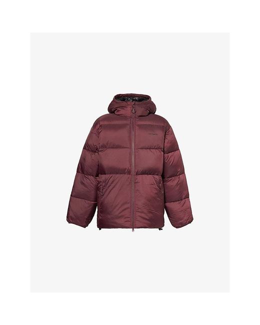 Carhartt Red Toronto Hooded Shell Jacket for men
