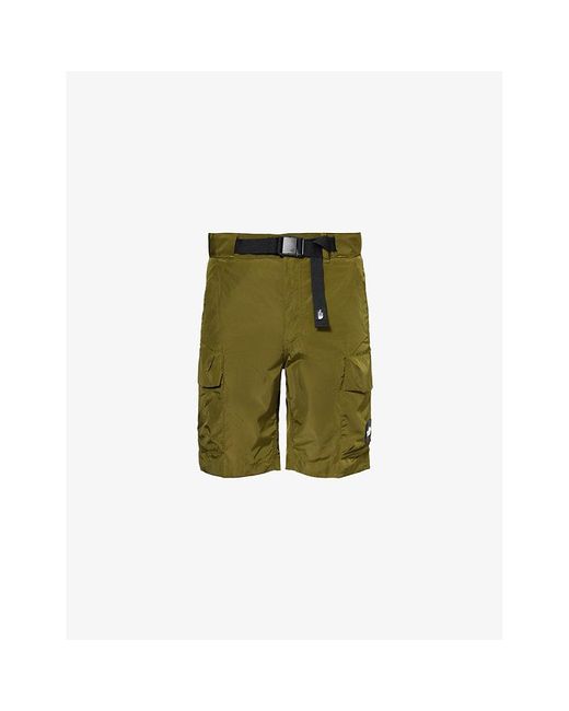 The North Face Green Nse Adjustable-belt Shell Cargo Shorts for men