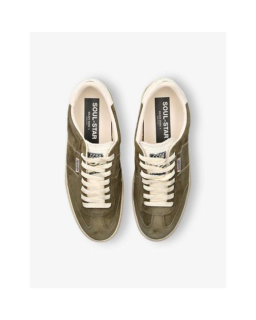 Golden Goose Deluxe Brand Natural Soul Star Suede Trainers for men