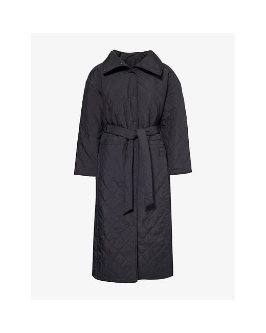 WE Are Tala Reversible Padded Relaxed-Fit -Shell Coat in Black