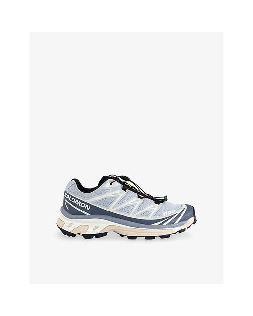 Salomon Blue Xt-6 Woven Trainers for men