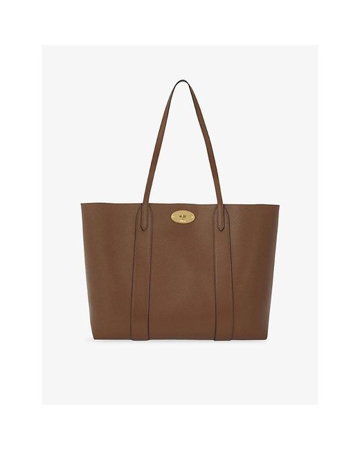 Mulberry Brown Bayswater Small Leather Tote Bag