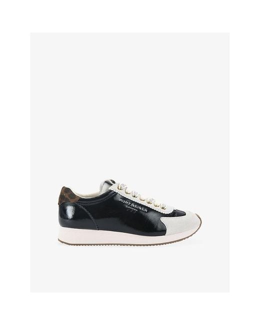 Kurt Geiger Black Islington Pump Sneaker