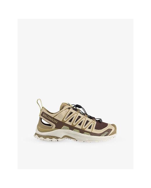 Salomon Natural Xa Pro 3D Mesh And Faux-Leather Trainers