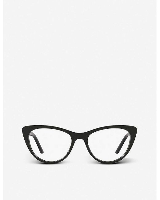 Prada Pr 05xv Millennials Acetate Cateye Frame Optical Glasses in