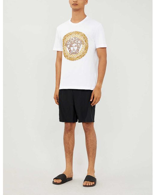 versace icon swim shorts