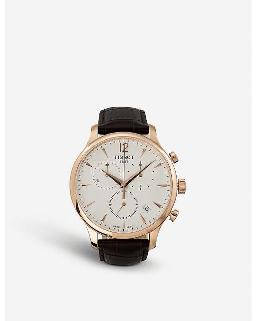 Mens Tissot Tradition Chronograph Watch T0636173603700