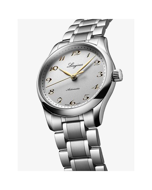 Longines Metallic L2.357.4.72.6 Master Collection Stainless-Steel Automatic Watch