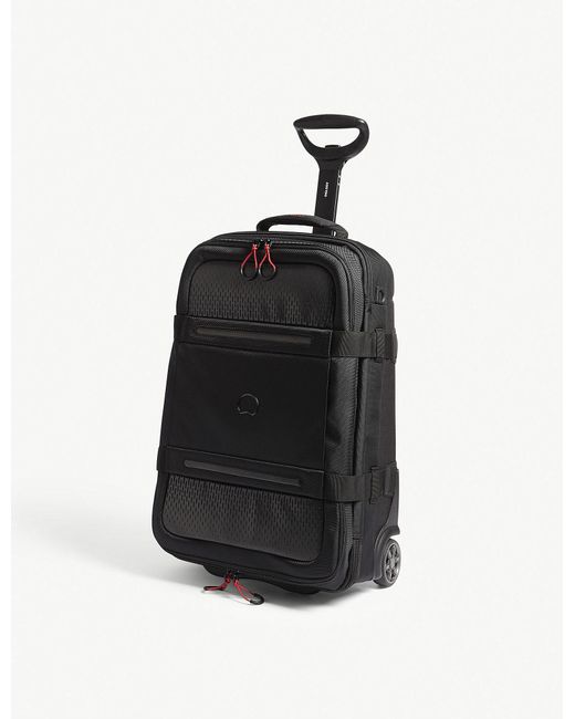 Delsey Black Montsouris Cabin Suitcase 55cm for men