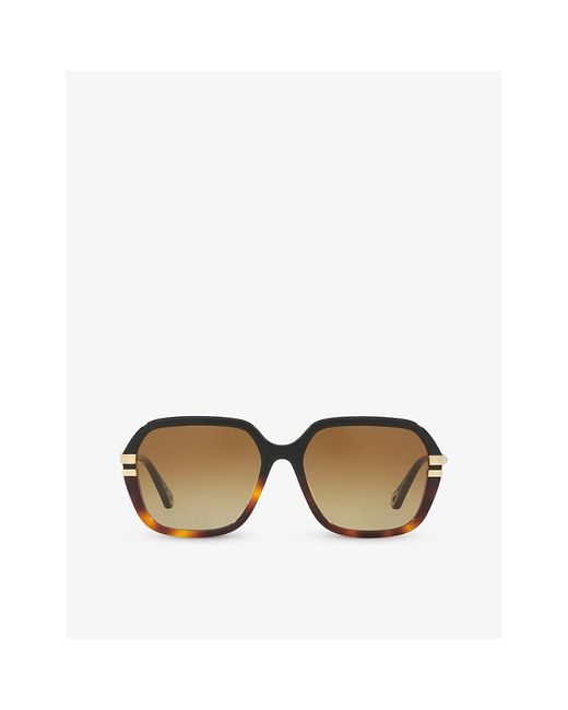 Chloé Metallic Ch0204s Square-frame Acetate Sunglasses