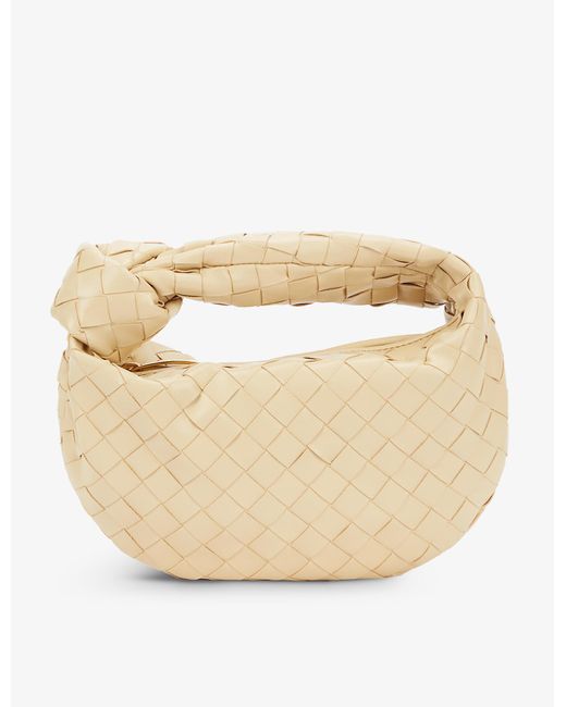 bottega veneta mini jodie leather hobo bolsa