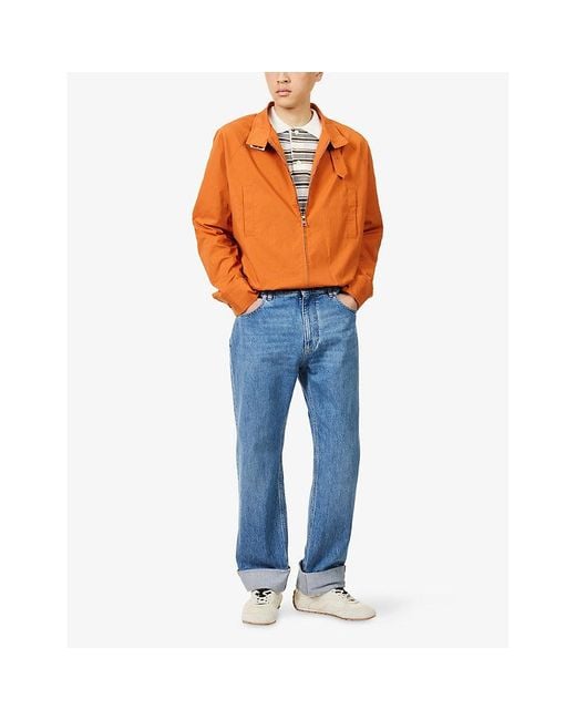 Bottega Veneta Blue Vintage Wide-Leg Denim Jeans for men