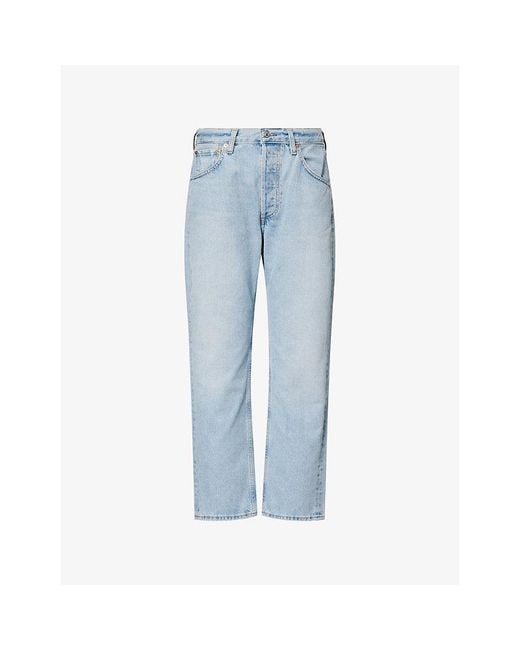 Citizens of Humanity Blue Winslow Boyfriend Denim Jeans