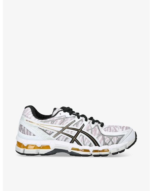 KENZO White X Asics Kayano Leather Low-top Trainers for men