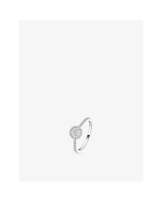 Messika White Joy 0.25Ct 18Ct And 0.45Ct Diamond Ring