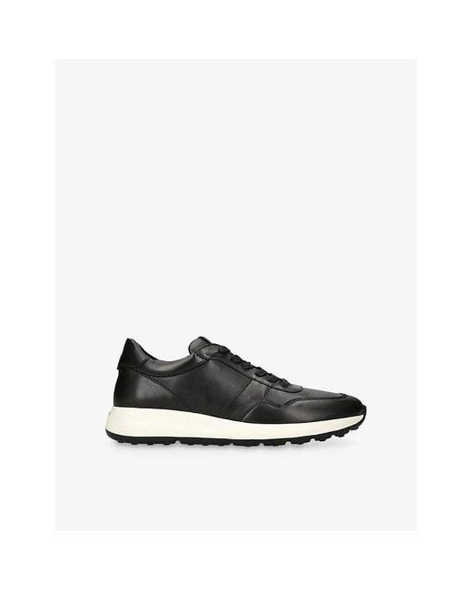Tod's Black Nuovo Allacciato Sportivo 79K Leather Trainers for men