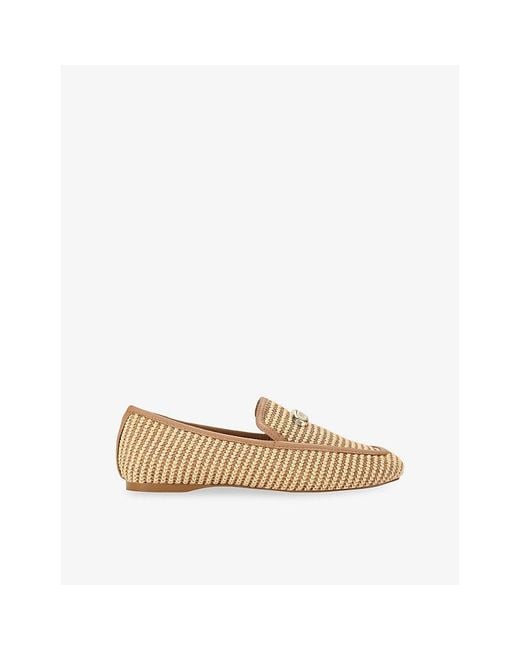 Steve Madden Natural Ridgeview Raffia Loafers