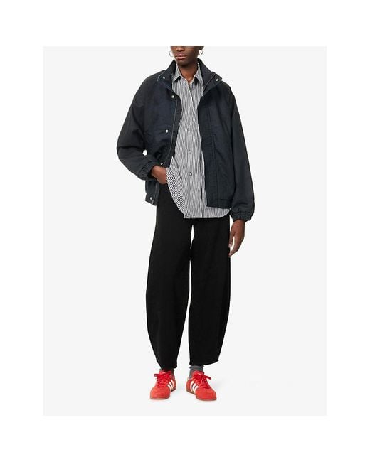 Levi's Highland Park Relaxed Denim Jacket in Black | Lyst