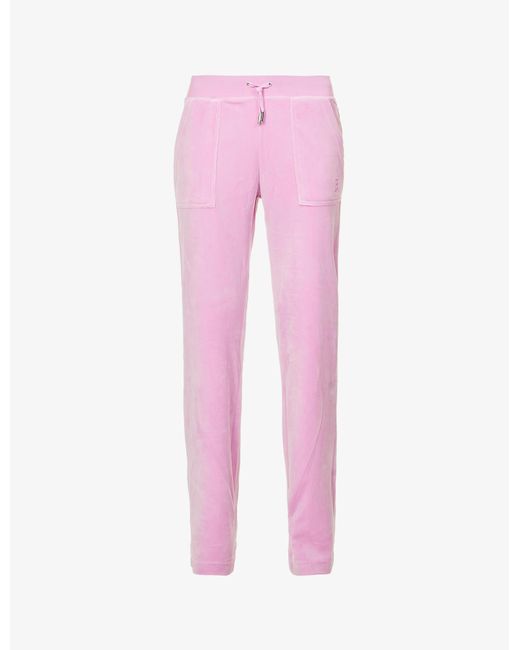 velvet jogging bottoms