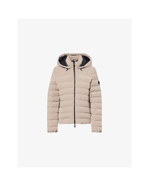 Moncler Natural Trèfle Short Down Jacket