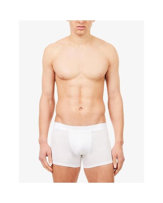 Zimmerli of Switzerland White Slim-Fit Micromodal Briefs for men